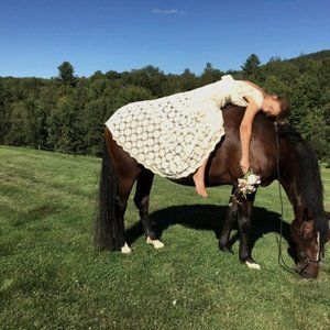 Wedding Dress: Kite and Butterfly